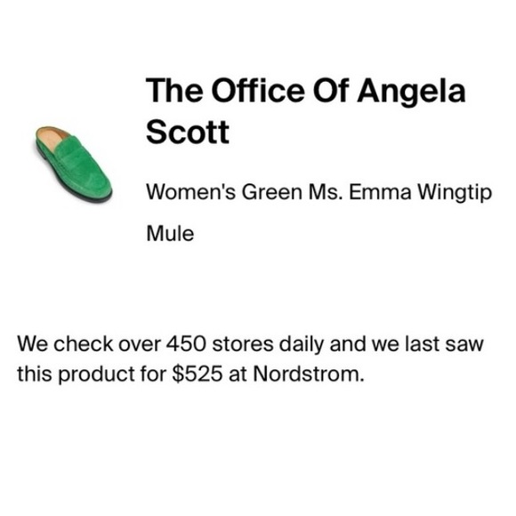 THE OFFICE OF ANGELA SCOTT 💚 ‘Miss Emma’ Suede Mule - Picture 14 of 16